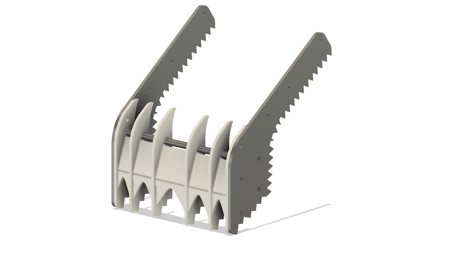 Grapple Tooth Extension- Replaceable Wear Teeth