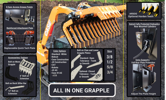 BG Series Brush Grapples – Built to Conquer