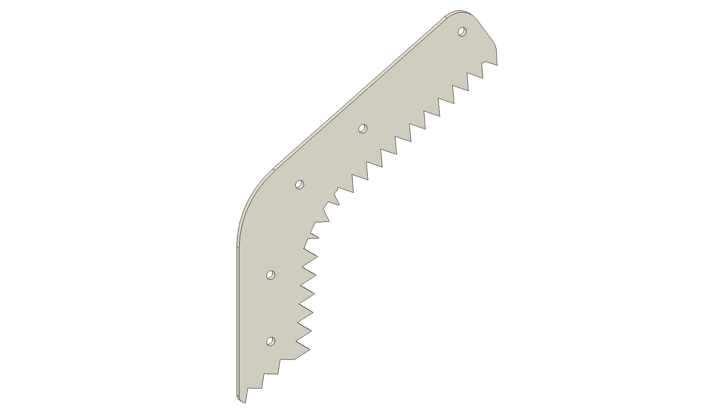 Upper - High Aggressive-Open Tolerance Plate (Most Common)