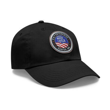 Leather Patch Hat