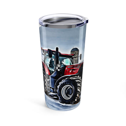 20oz Tumbler Alpha Tractor Blower Mug - Unique Farming Design