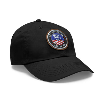Leather Patch Hat