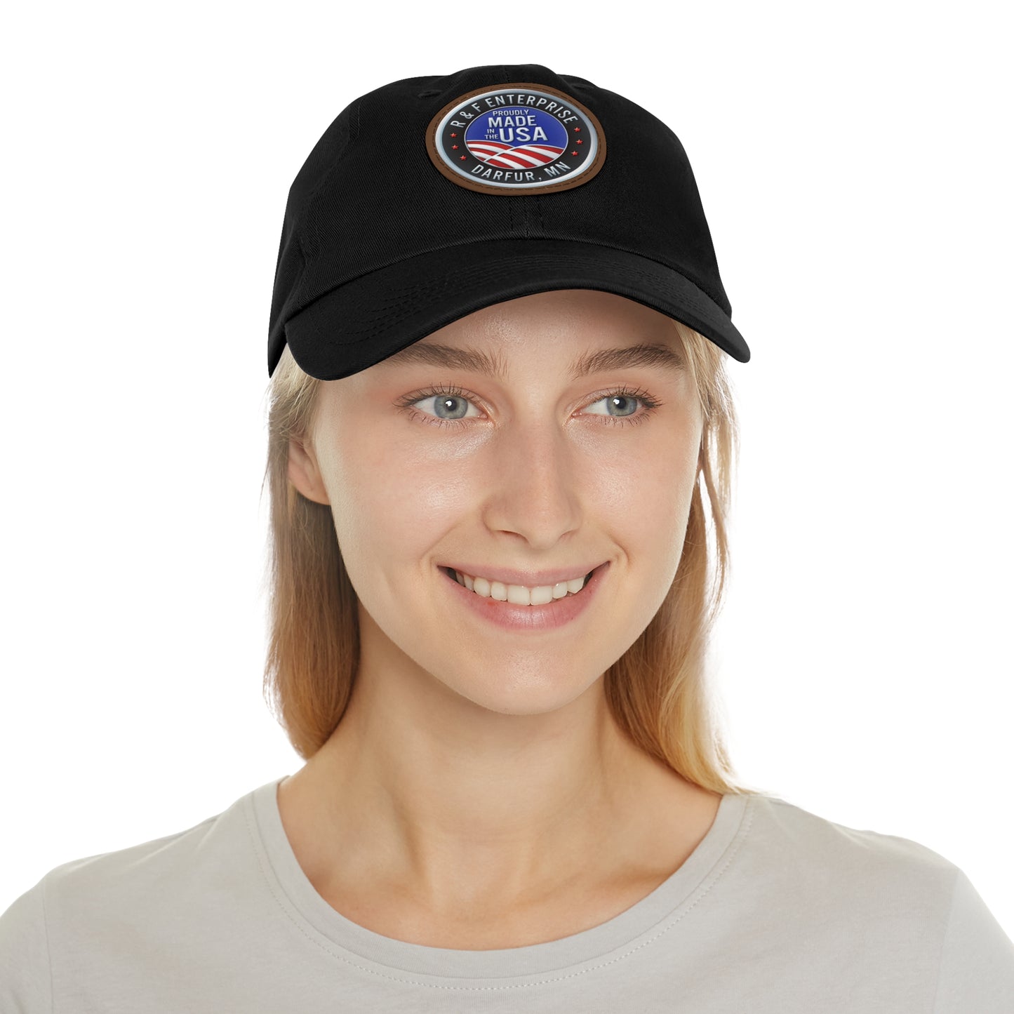 Leather Patch Hat