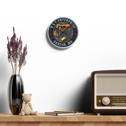 Acrylic Wall Clock - Grapple Clock
