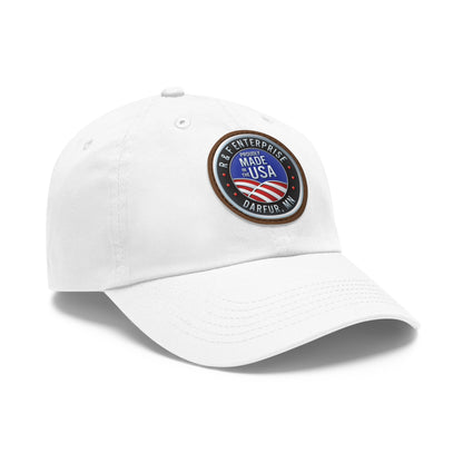 Leather Patch Hat
