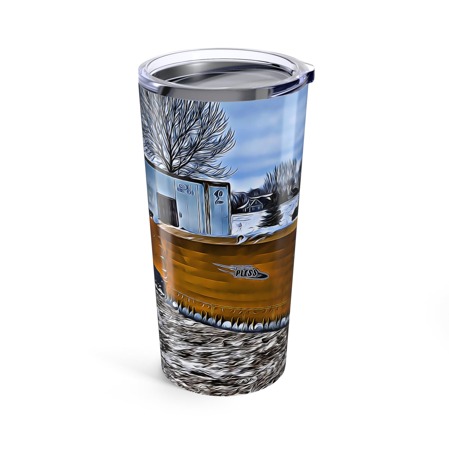 Metal Pless Tumbler 20oz