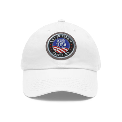 Leather Patch Hat