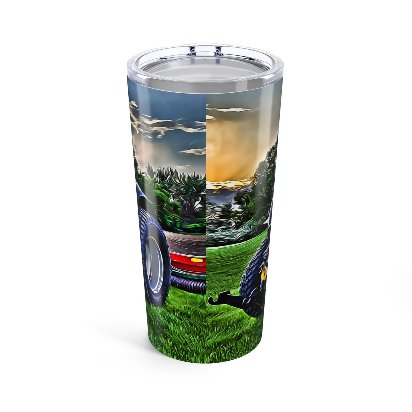 R & F- Tumbler 20oz tractor seeding