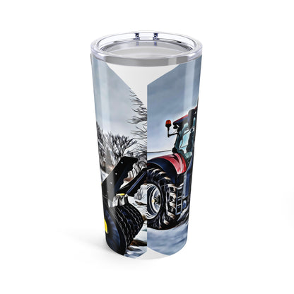 20oz Tumbler Alpha Tractor Blower Mug - Unique Farming Design