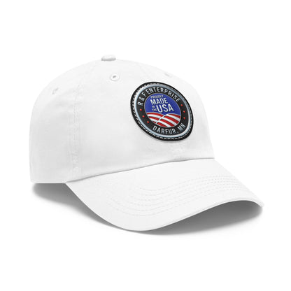 Leather Patch Hat