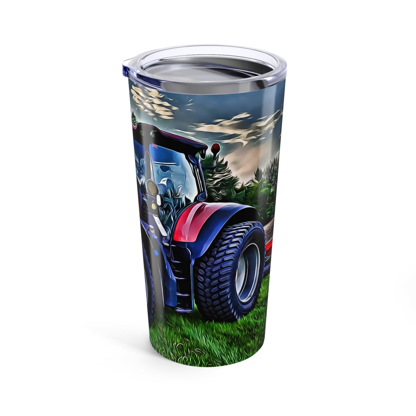 R & F- Tumbler 20oz tractor seeding